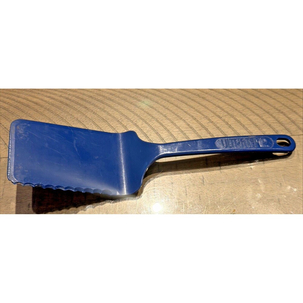 Vtg Ultratemp Blue Serrated Solid Spatula Turner Flipper Robinson Knife 2104
